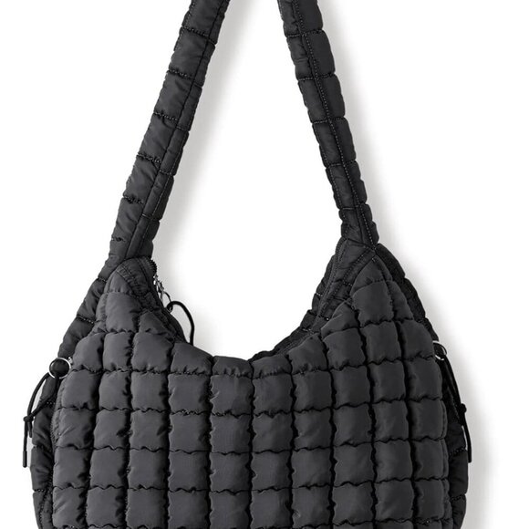 Jewelry - Puffer Tote Bag for Women Large Quilted Tote Bag Quilted Carryall Bag Soft Puffy